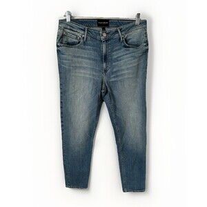 Black Orchid Womens Cotton Denim Low Rise Crop Skinny Jude Jeans Blue Size 31